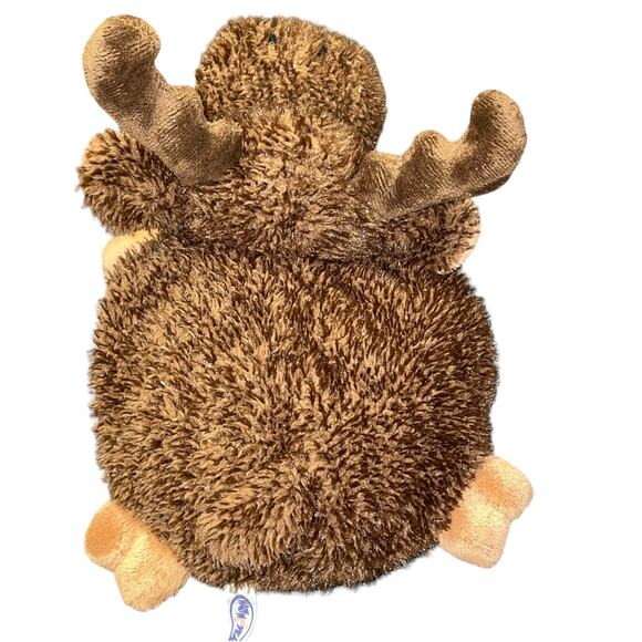 Mary Meyer Moose Plush Beanie Stuffed Animal Antlers Forest Nursery Shower 11” - Picture 5 of 10